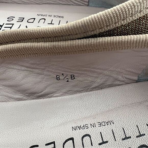 Paul Mayer Attitudes Gold  Ballet Flats  Made in Spain - Picture 7 of 8